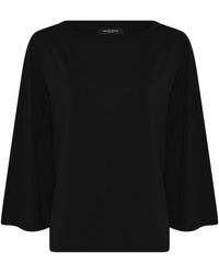 Bruuns Bazaar - Schwarze Bluse Top & T-Shirt - Lyst