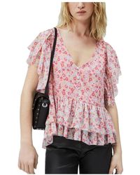 Pepe Jeans - Overhemden ,Roze ,Blouses - Lyst