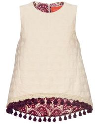 La DoubleJ - Blouse Met Jacquard - Lyst