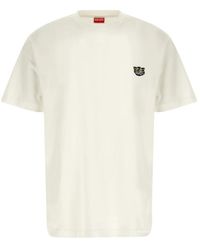 KENZO - Wild Tiger T-Shirt Met Borduursel - Lyst