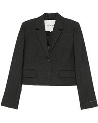 Birgitte Herskind - Jassen ,Grijs ,Wol Blazers - Lyst