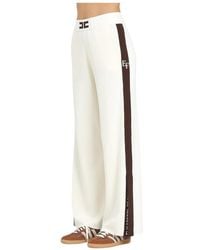 Elisabetta Franchi - Straight Trousers - Lyst
