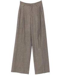 Tagliatore - Peileen Wide Broeken - Lyst