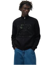 Arte' - Truien & Vesten ,Zwart ,Katoen Diels Collar Cardigan - Lyst