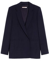 Pennyblack - Doppelreihiger blazer aus bi-stretch-cady - Lyst