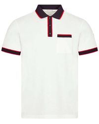 Moncler - Klassisches polo shirt modell j1 091 - Lyst