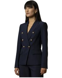 Kocca - Elegante Double Breasted Blazer Jas - Lyst