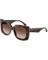 Jimmy Choo - Stilvolle Sonnenbrille Mit Braunen Gläsern - Lyst