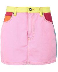 Semicouture - Denim Skirts - Lyst