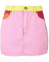 Semicouture - Denim Skirts - Lyst
