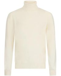 Malo - Turtleneck Trui - Lyst
