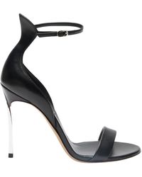 Casadei - Schoenen ,Zwart ,Leer Cappa Blade Leather - Lyst
