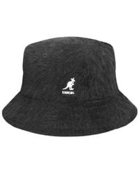 Kangol - Luxuriöser furgora bucket hat in schwarz - Lyst