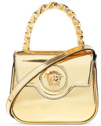 Versace - Minibolso La Medusa De Charol - Lyst