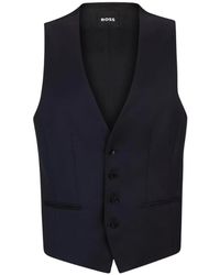 HUGO - Jassen ,Blauw ,Blauwe Herenjassen - Lyst