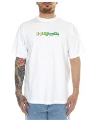 Huf - Tops ,Wit ,Katoen Crew Neck T-Shirt - Lyst