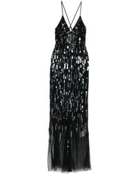 Elisabetta Franchi - Sequin Embellished Dress - Lyst