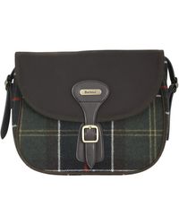 Barbour - Tartan Schultertasche Für Frauen - Lyst