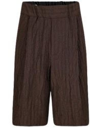 Dries Van Noten - Bruine Stijlvolle Broek - Lyst