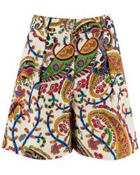 Etro - Casual Shorts - Lyst