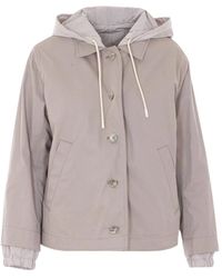 Herno - Giacca Corta Reversibile - Lyst