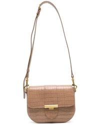 Lancaster - Croc-Effect Cross Body Bag - Lyst
