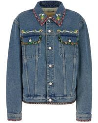 Valentino Garavani - Denim Jackets - Lyst