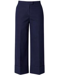PT Torino - Broeken ,Blauw ,Wide Broeken - Lyst