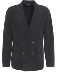 Circolo 1901 - Doppelreihiger Blazer Nero Aw25 - Lyst