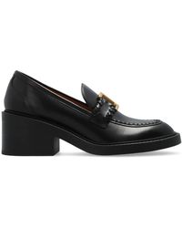 Chloé - 'marcie' absatzloafers - Lyst