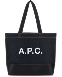 A.P.C. - Tote Bags - Lyst