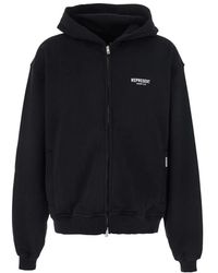 Represent - Owners Club Zip Up Sweatshirt - Lyst