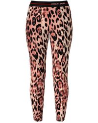 Marc Cain - Sofia pantalones lápiz con estampado de leopardo - Lyst