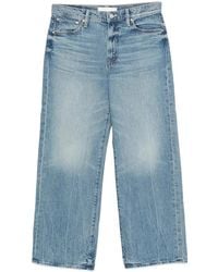Mother - Straight Fit Jeans - Lyst