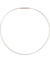 ERNSTES DESIGN - Wire Rope Necklace Ds2C.Rg - Lyst