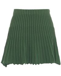 Akep - Grüner rock aw24 handwäsche - Lyst