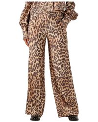 Harper & Yve - Wide Trousers - Lyst