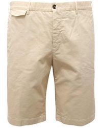 PT01 - Stretch Bermuda Shorts Torino Model - Lyst