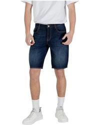 ARMANI EXCHANGE - Denim Shorts - Lyst