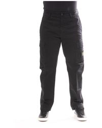Stone Island - Straight Trousers - Lyst