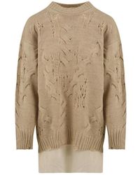 Aniye By - Round-Neck Knitwear - Lyst