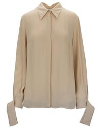 Elisabetta Franchi - Overhemden ,Button-Up Blouse - Lyst