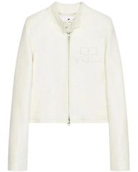 Courreges - Leather Jackets - Lyst