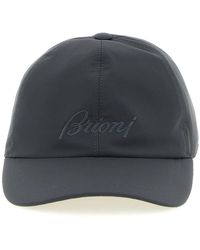 Brioni - Geborduurde Performa Baseball Cap - Lyst