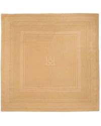 Kazar - Eleganter Seidenschal Mit Geometrischen Mustern - Lyst
