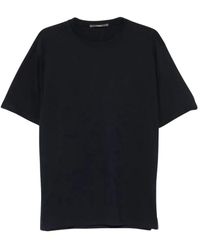 Kangra - Tops ,Zwart ,Katoen Piquet T-Shirt - Lyst
