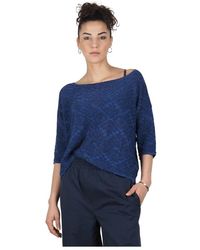 ALESSIA SANTI - Round-Neck Knitwear - Lyst
