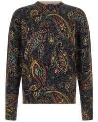Etro - Rundhals-Pullover - Lyst
