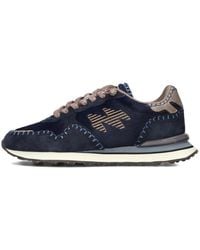 MRP - Blaue Low-Top Amsterdam Sneakers - Lyst