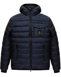 Refrigiwear - Jassen ,Blauw ,Nylon Giubbotto - Lyst